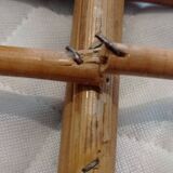 Ancien berceau vintage bambou/rotin