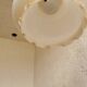 Vintage White Glass Pendant Lamp: Mid-Century Modern Kitchen Lighting