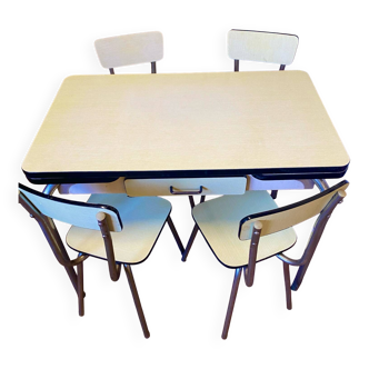 Yellow Formica table