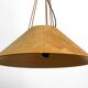 1970s cork ceiling lamp by M-Design | by Willhelm Zanoth and Ingo Maurer