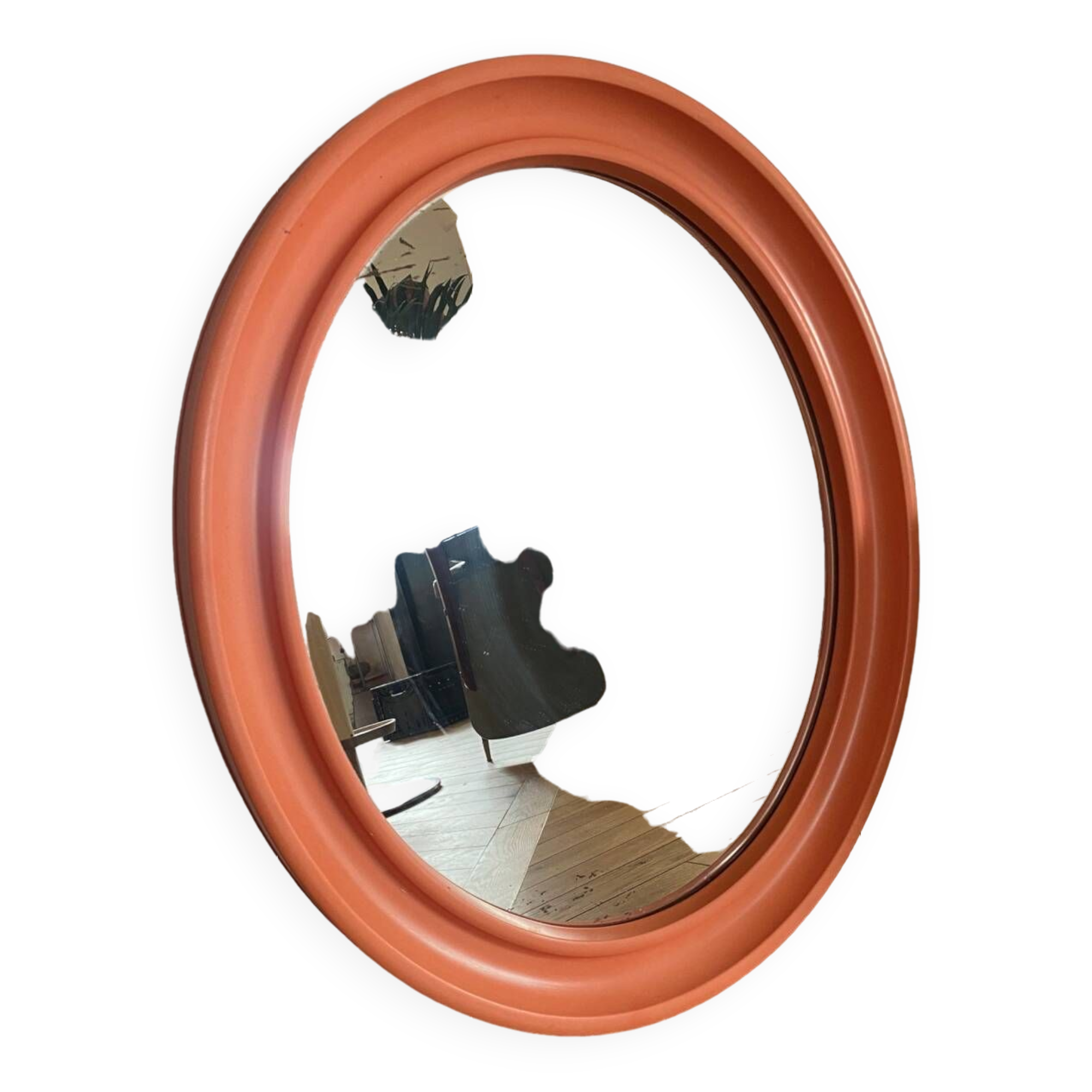 Carrara & Matta Orange Bakelite Mirror