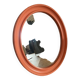 Carrara & Matta Orange Bakelite Mirror