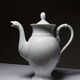 "Eagle" teapot, very fine white porcelain from Limoges by Raynaud, 1970s
