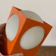 Orange Lamp Vintage Design Circa 1970 Space Age