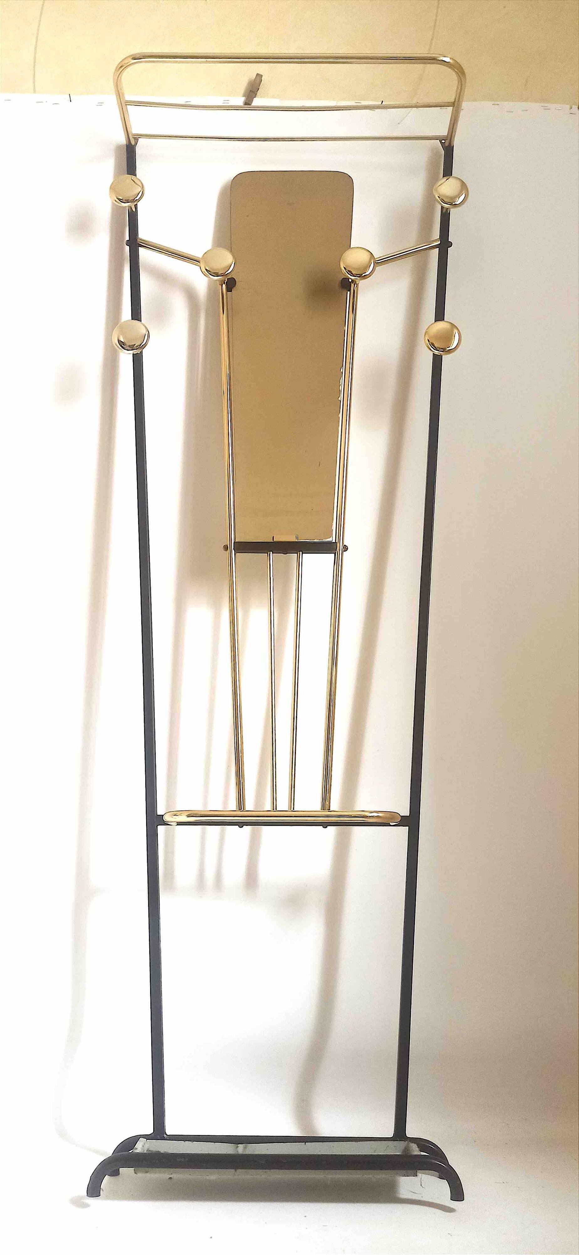 50s cloakroom wall hook Height 177.3 cm
