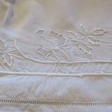 Old ap monogrammed white wire sheet