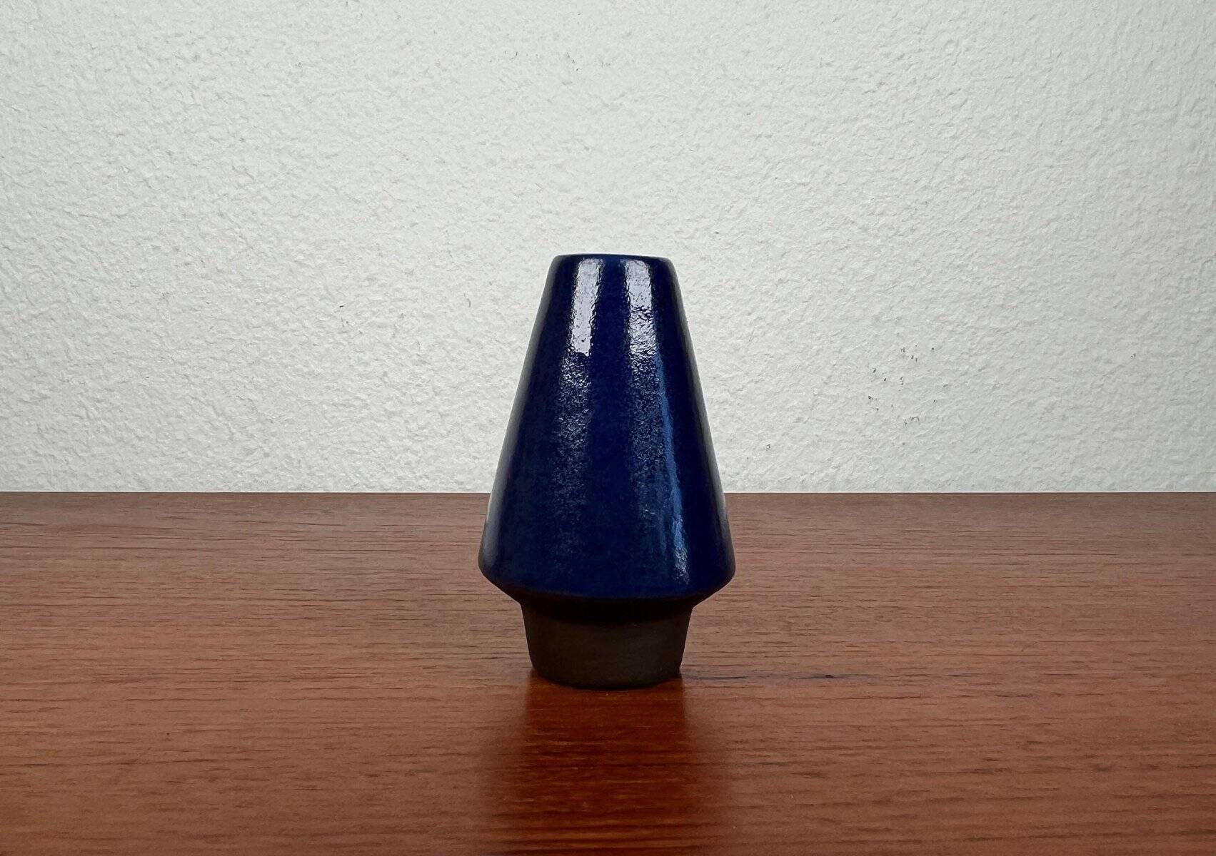 Mid-Century German Small Minimalist Studio Pottery Vase from BKW Böttger Keramik Wandsbek, Hamburg, 1960s