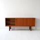 Buffet scandinave en teck avec tiroirs des années 1960