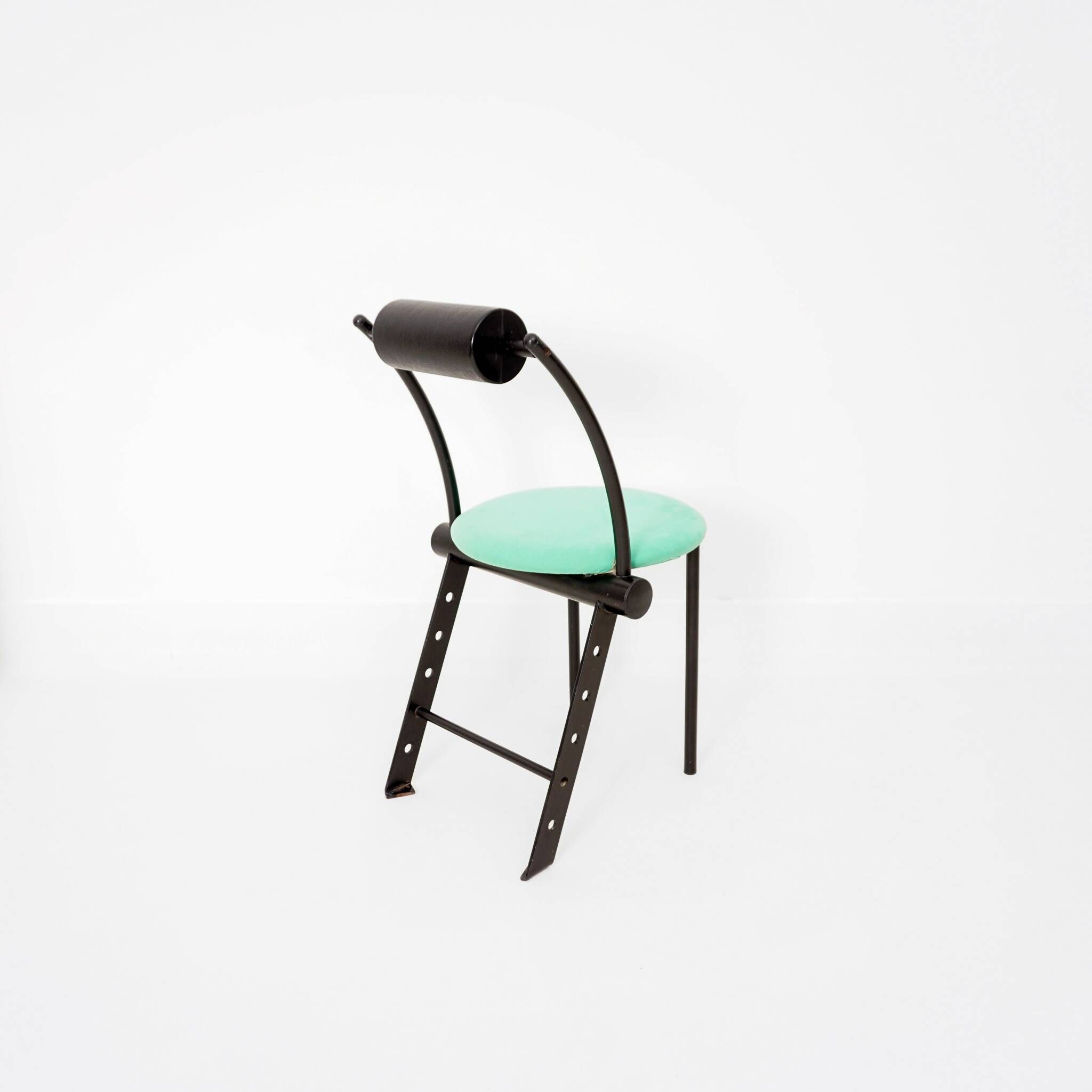 Postmodern Green Chair, 1980