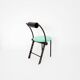 Postmodern Green Chair, 1980
