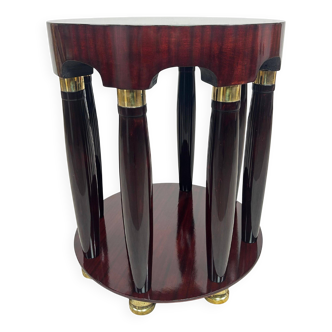 Very rare Secessionist coffee table by Haberfeld designed by Adolf Loos for F.O. Schmidt.