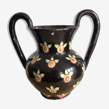 Terracotta vase