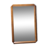 Large wooden mirror
