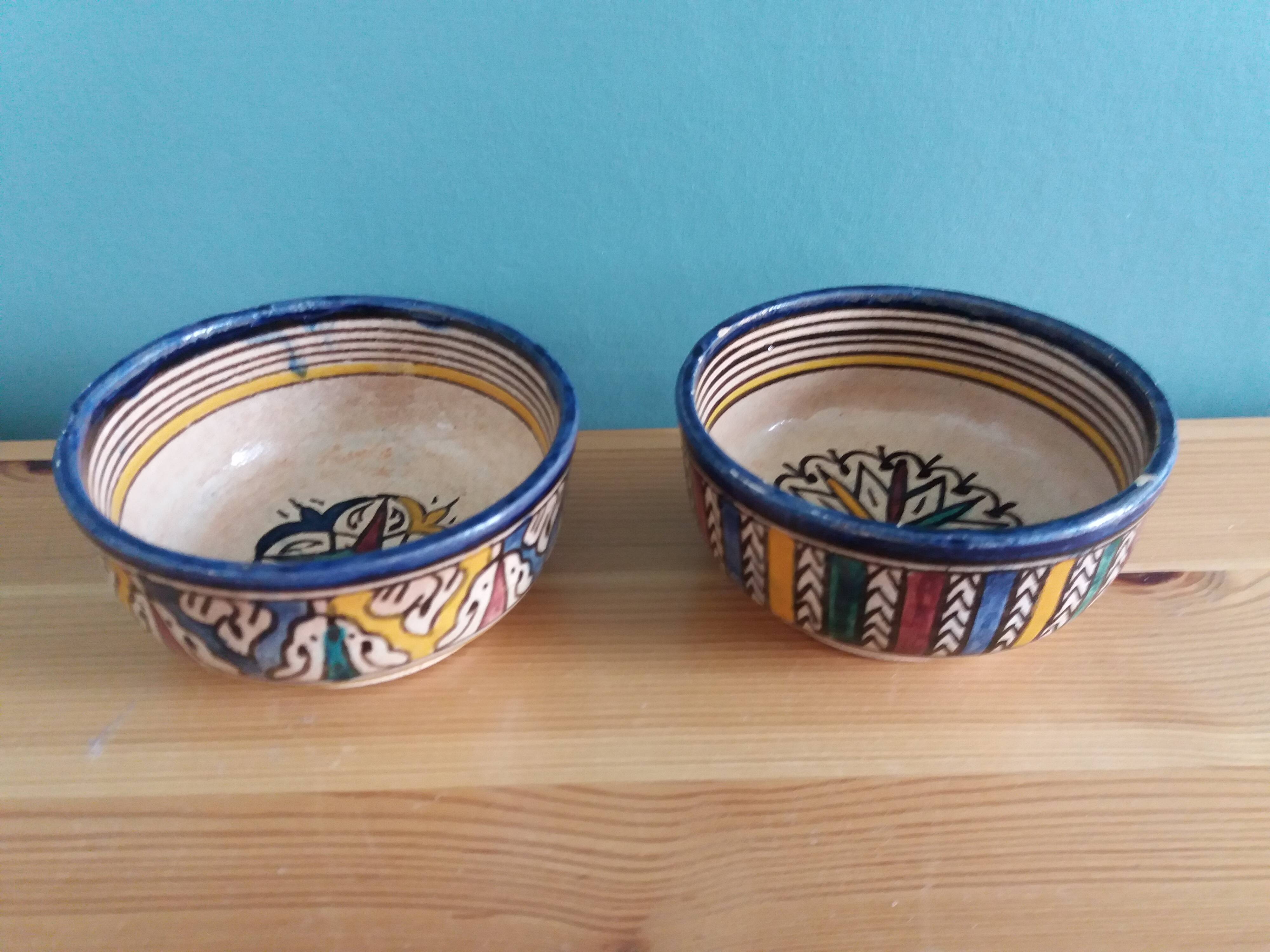 Moroccan bowls and cups