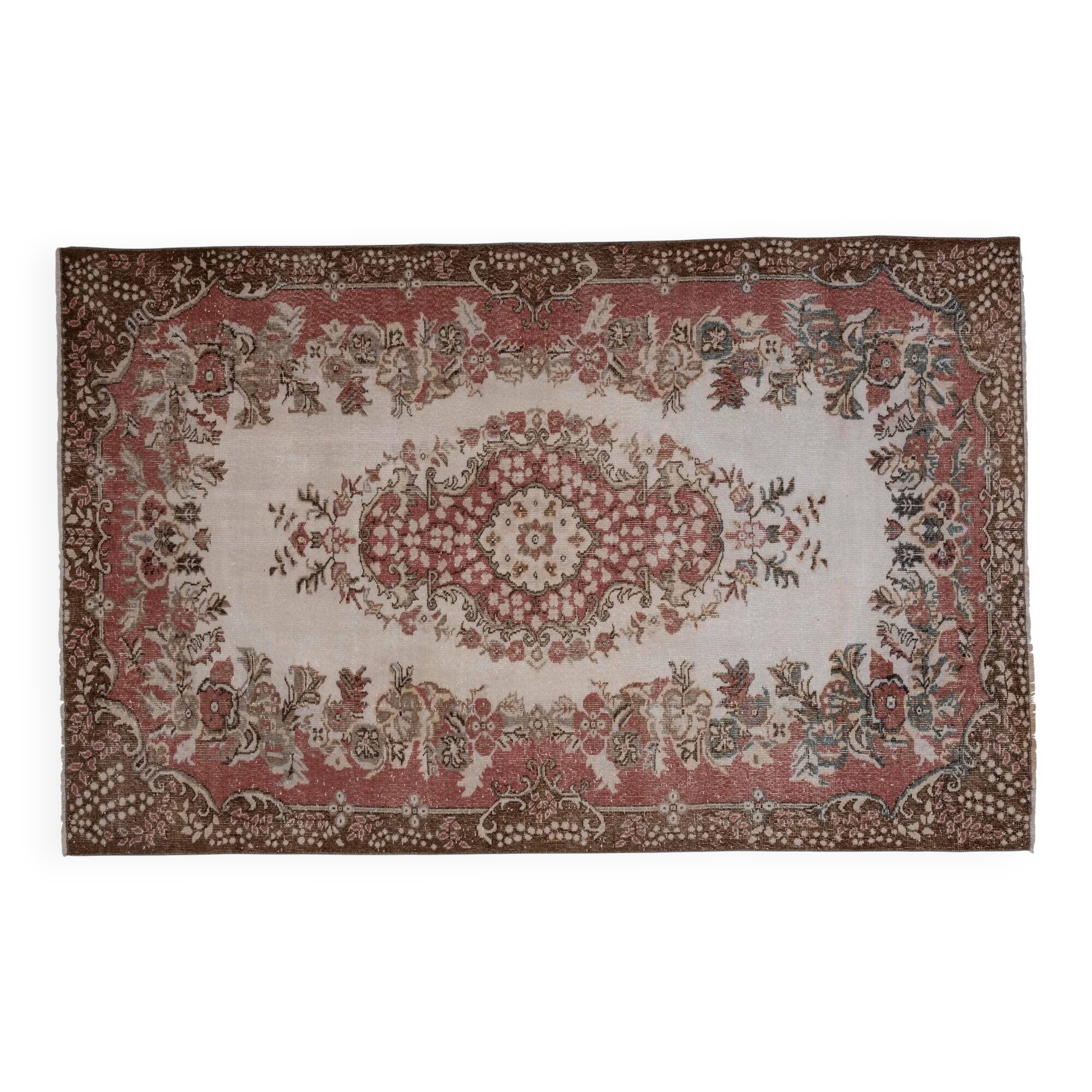 Tapis turc vintage fait main