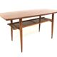 Table basse scandinave en acajou, Suède, 1950