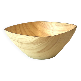 Wooden salad bowl