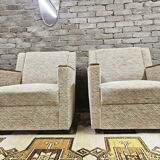 Pair of vintage armchairs