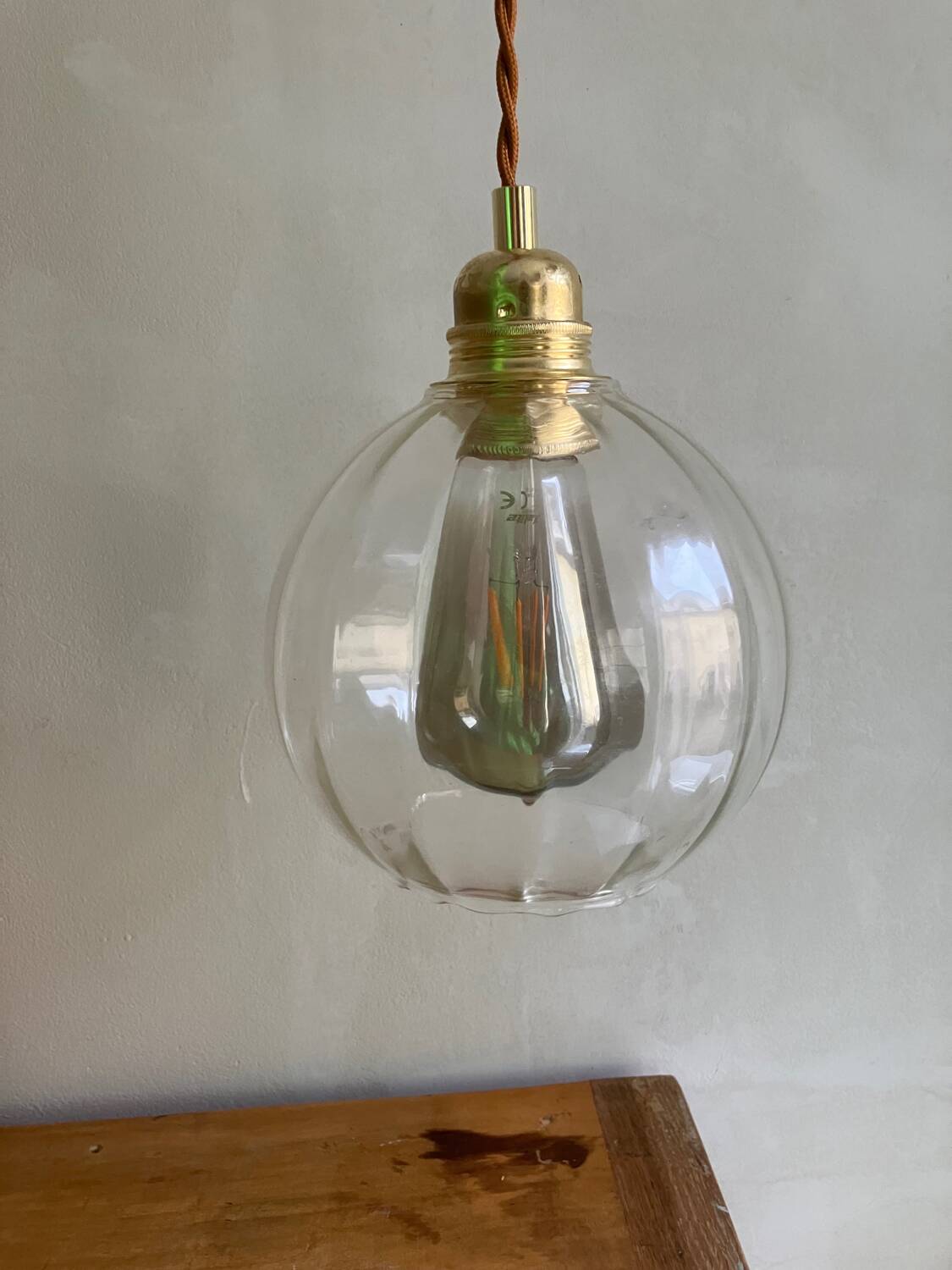 Vintage portable lamp