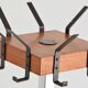 Porte manteaux / Porte parapluie scandinave sur pied 1950 vintage