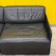De Sede DS-76 Modular 2-Seater Sofa / Sofa Bed – Black Leather (1970s)