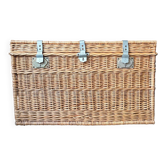 Woven wicker basket 100 x 50 cm