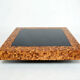 Table basse marqueterie de bois d’olivier par Sandro Petti 1970