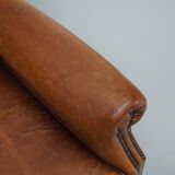 Vintage Dutch Cognac Colored Leather Vintage Dutch Cognac Colored Leather Club ChairClub Chair