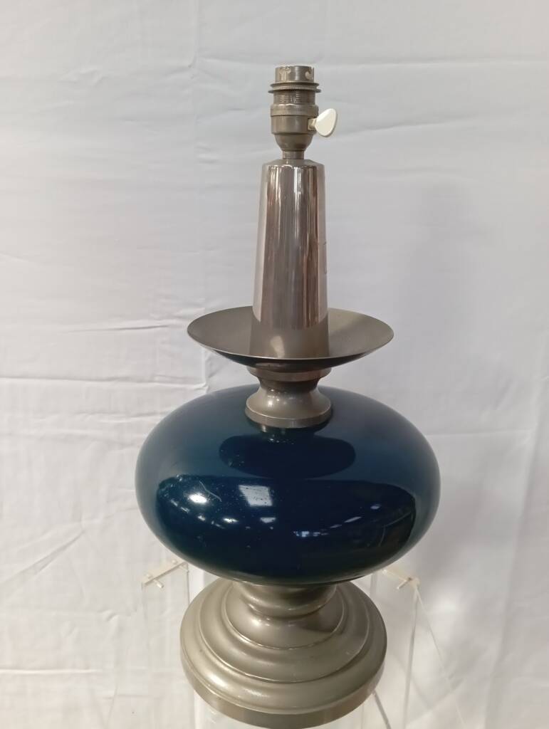 Philippe Barbier metal lamp from the 70s
