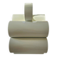 Space Age newspaper stand / magazine holder / model 6635 in white by Opal Germany / mid-century 70s