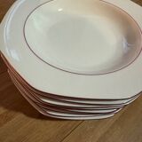 Set of 8 deep plates - Seltmann Weiden