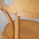 Wooden office bistro armchair