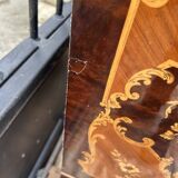 Marquetry desk from the 90s