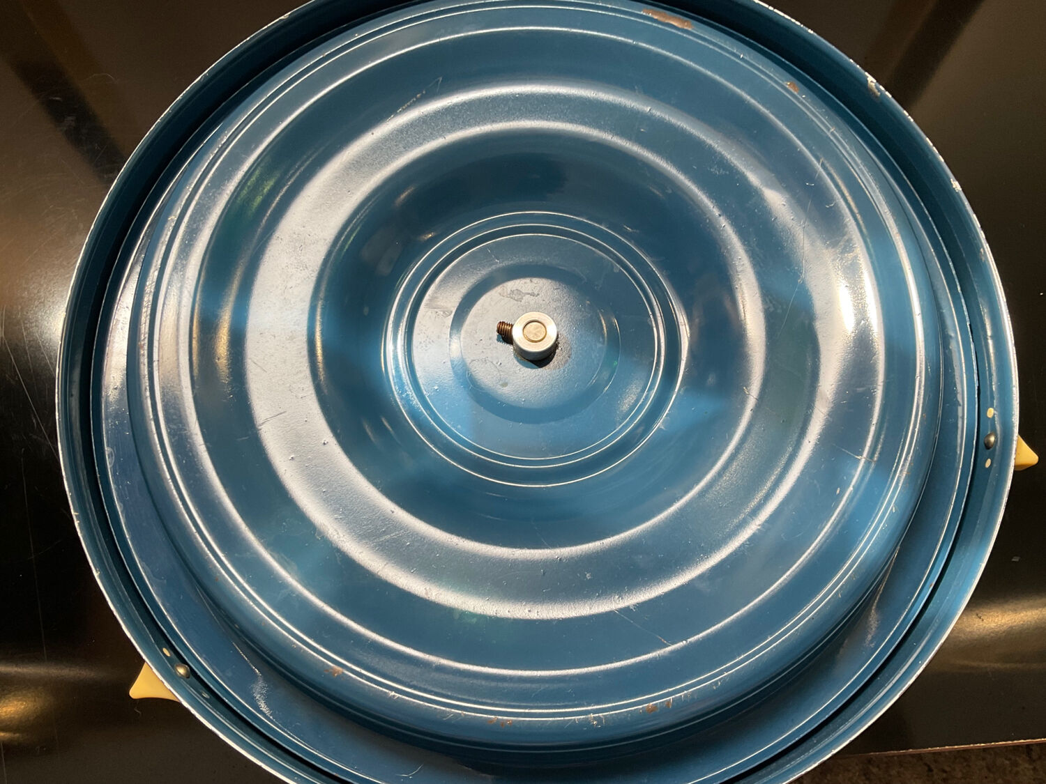 Vintage turntable from the 70s