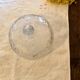 Antique bell jar made of molded glass