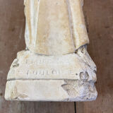 Virgin Mary ancient plaster