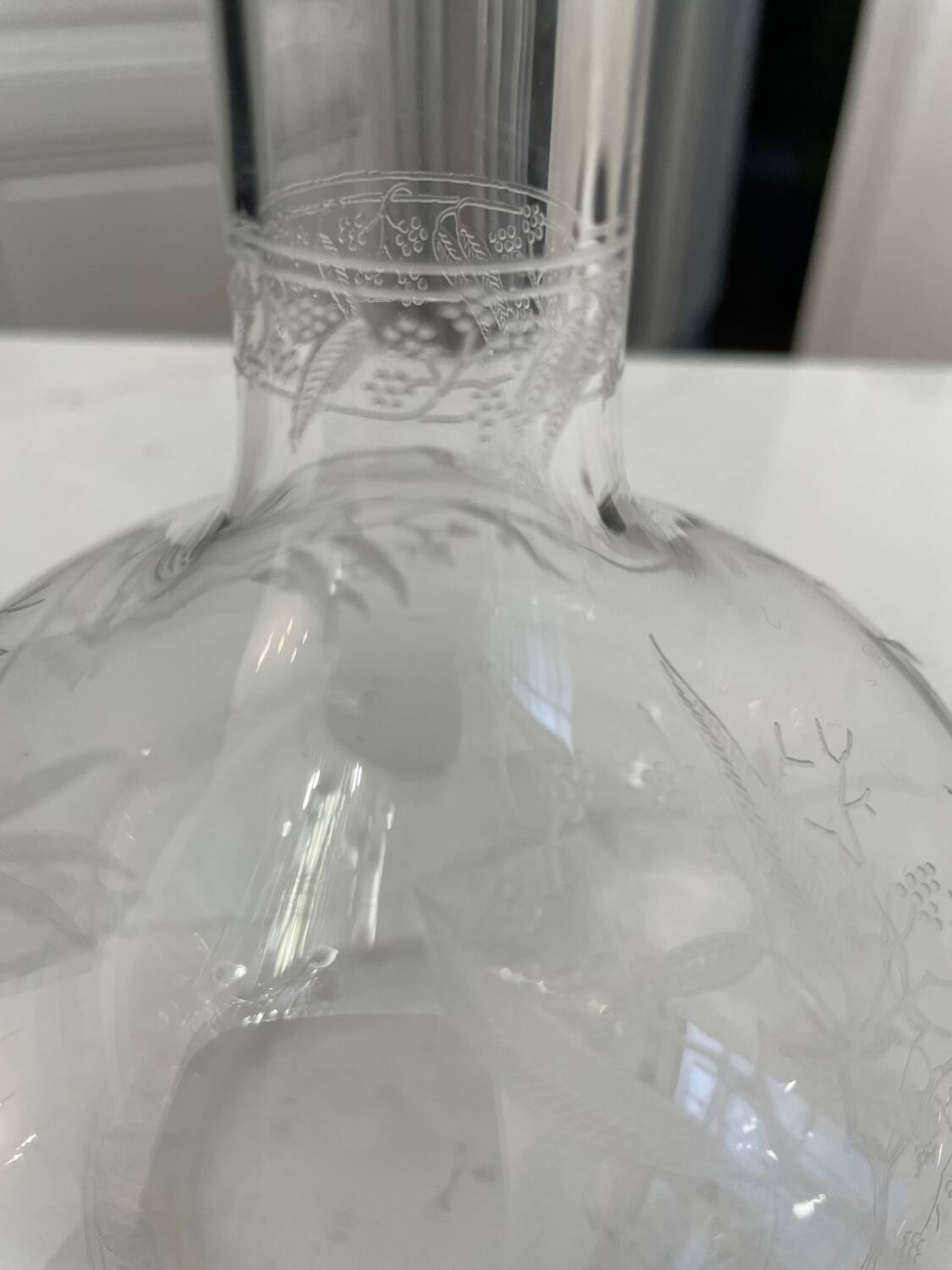 Glass carafe