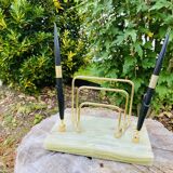 Letter holder, onyx mail rack