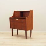 Secrétaire en teck, design danois, années 1970, production : Danemark