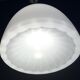 Vintage opaline pendant lamp, czechoslovakia 1950