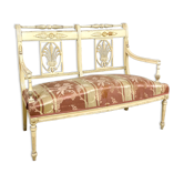 Antique french louis XVI style two seater sofa