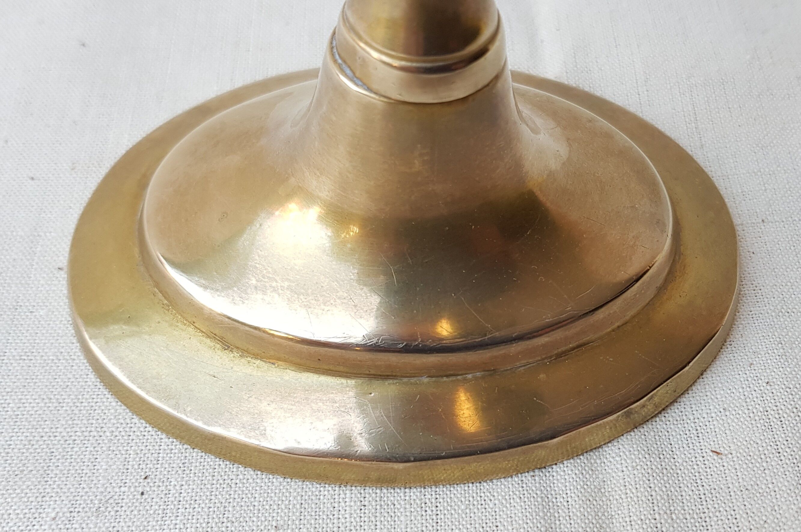 Brass candlestick