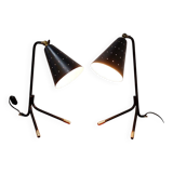 Pair of Svend Aage Holm Sørensen lamps for Holm Sørensen - 1950s