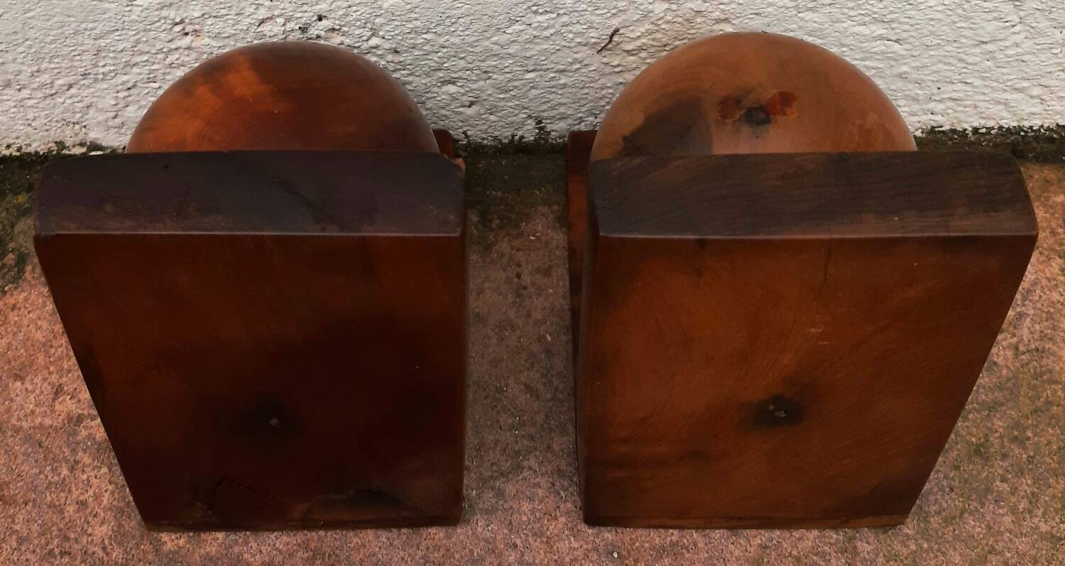 Pair of art deco bookends