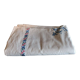 Old sheet embroidered mestizo blue flower in the edge 205 X 315 cm