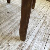 Pair of Aranjou elm “T” chairs
