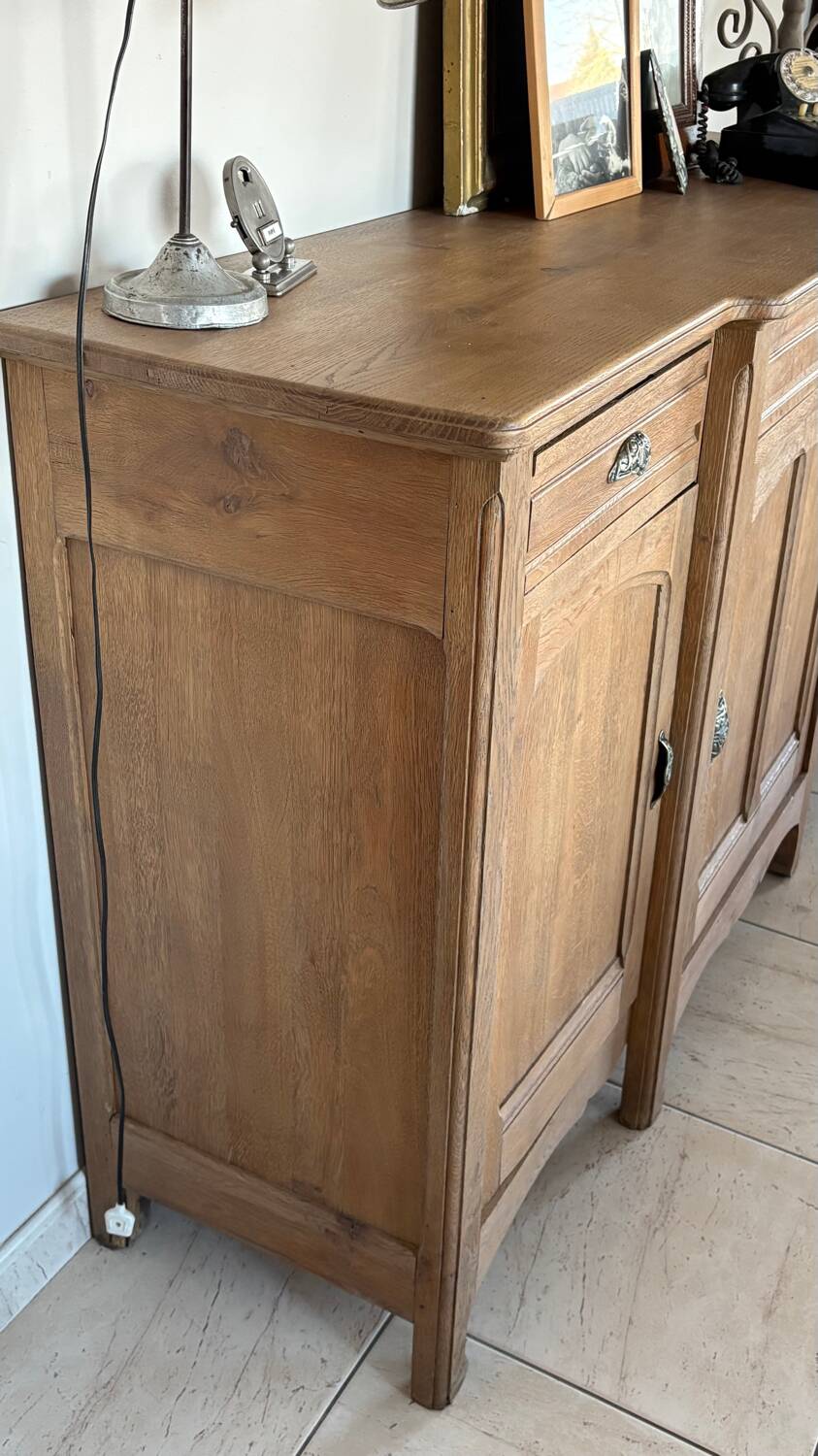 Massive oak sideboard