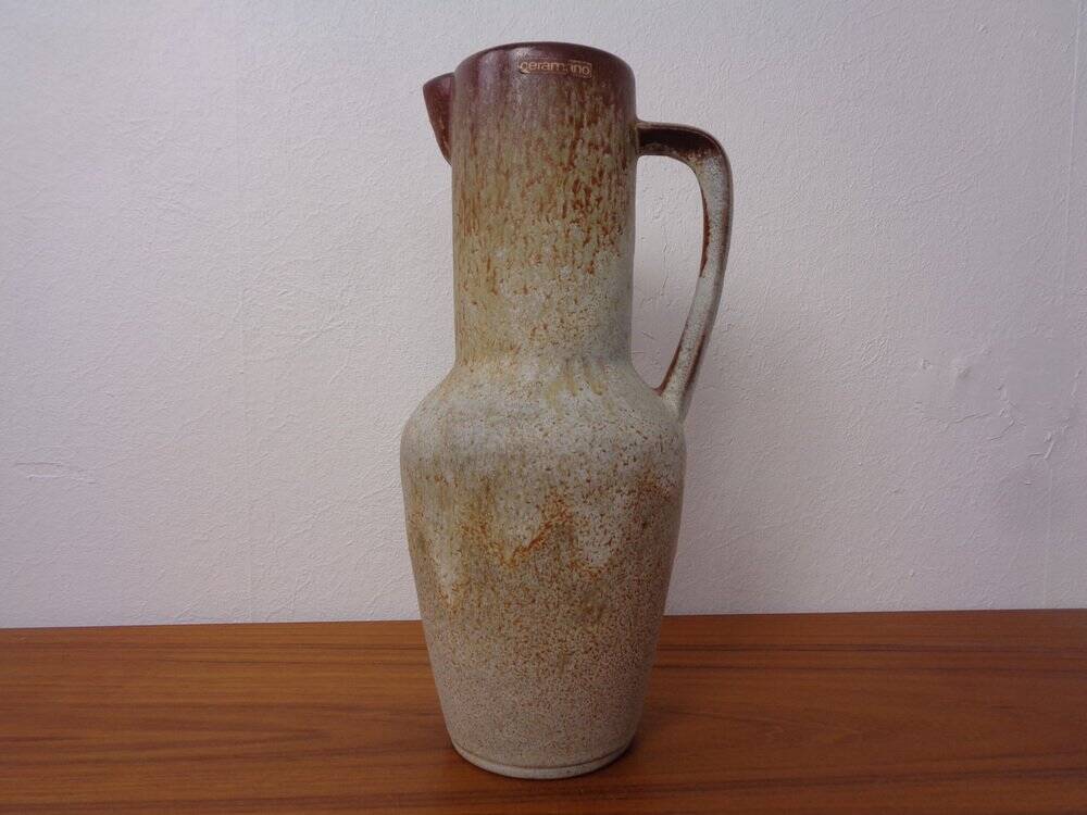 Ceramic jug from Ceramano, 1960s
