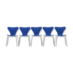 set de 5 chaises butterfly