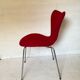 Pink chair 3107 by Arne Jacobsen
